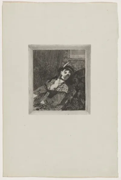 Untitled (La femme à la toque écossaise)