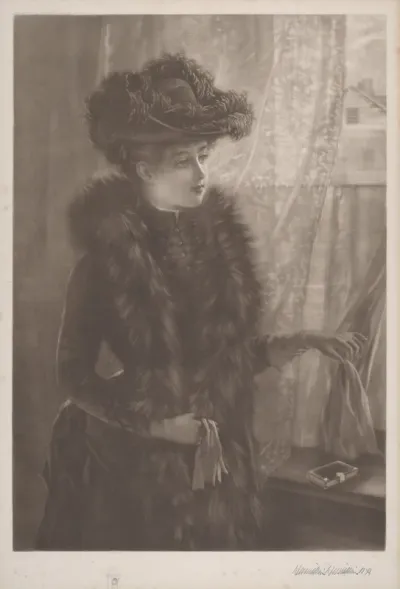 Untitled (Lady in Furs)
