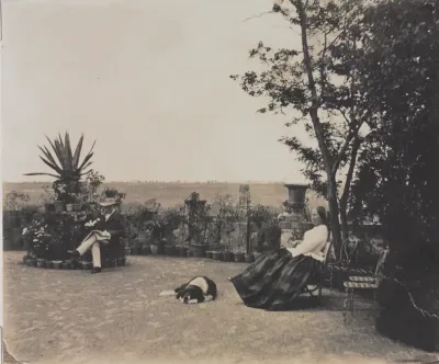 Untitled (Man and Woman Relaxing)