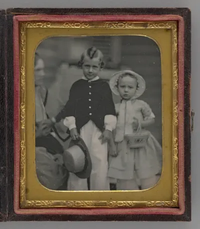 Untitled (Portrait of a Boy and Girl)
