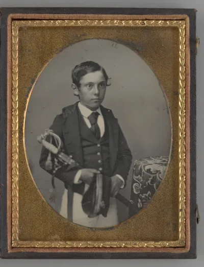 Untitled (Portrait of a Boy Holding a Sword)