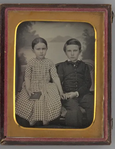 Untitled (Portrait of a Girl and a Boy)