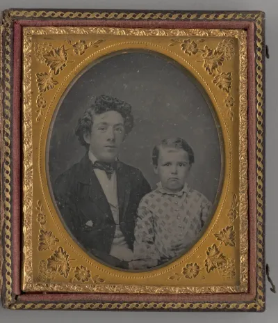 Untitled (Portrait of a Man and a Boy)