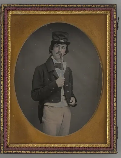 Untitled (Portrait of a Man with a Pipe)