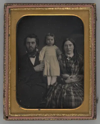 Untitled (Portrait of a Man, Woman and Girl)