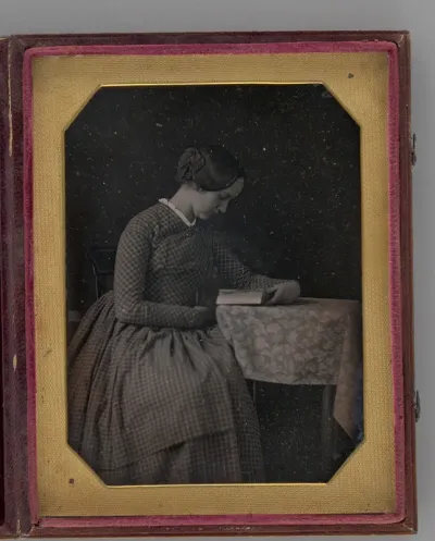 Untitled (Portrait of a Seated Woman, Reading)