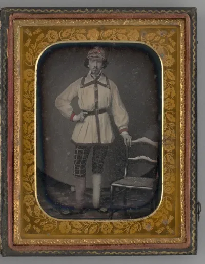 Untitled (Portrait of a Standing Circus Performer)