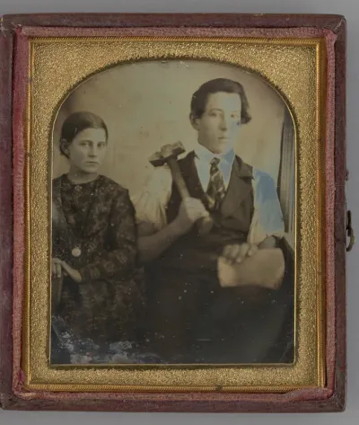 Untitled (Portrait of a Woman and a Man)