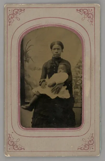 Untitled (Portrait of a Woman Holding a Baby)