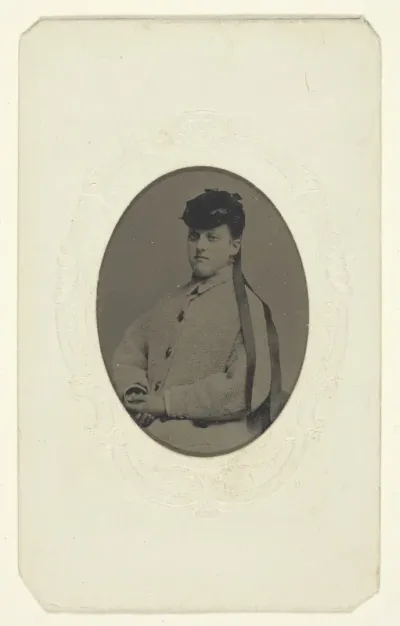 Untitled (Portrait of a Woman in a Hat)