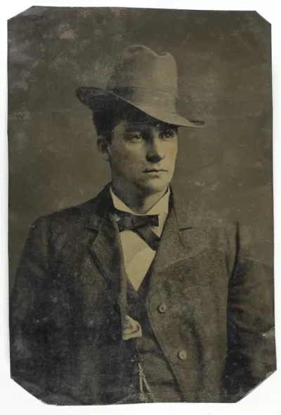 Untitled (Portrait of Man with Hat)