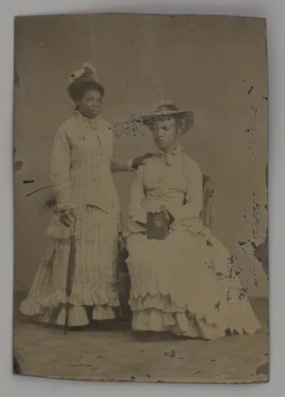 Untitled (Portrait of One Standing Woman and One Seated Woman)