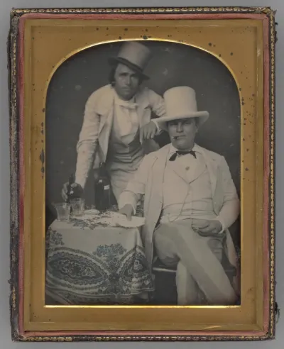 Untitled (Portrait of Two Men)