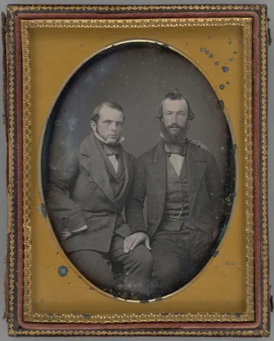 Untitled (Portrait of Two Men)