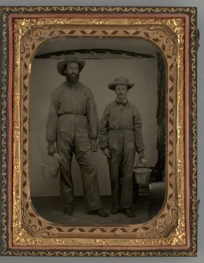 Untitled (Portrait of Two Standing Men)