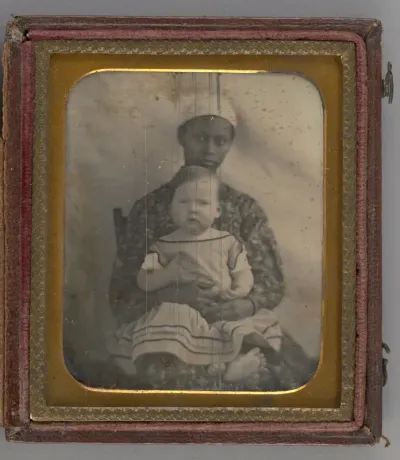 Untitled (Portrait of Woman Holding a Child)