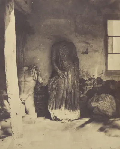 Untitled [Roman sculptures, Cherchell Museum]