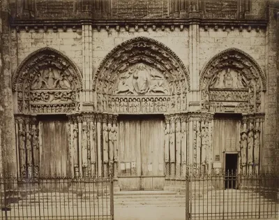 Untitled (Royal Portal of Chartres Cathedral)