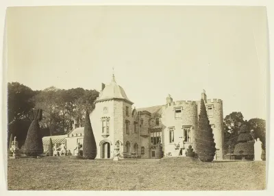 Untitled (The Corner House, built by Norman Shaw, side view)