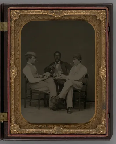 Untitled (Three Men Playing Cards)