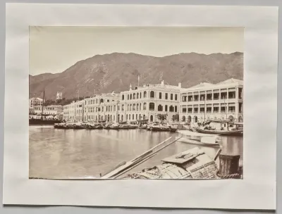 Untitled (View on the Praya, looking east, Hong Kong)