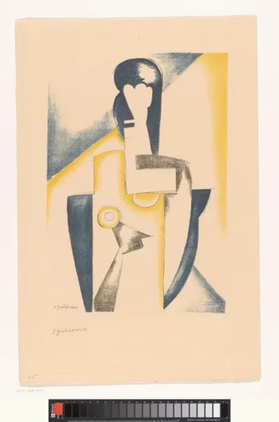 Untitled (Weibliche Halbfigur) (Female Half-Figure)