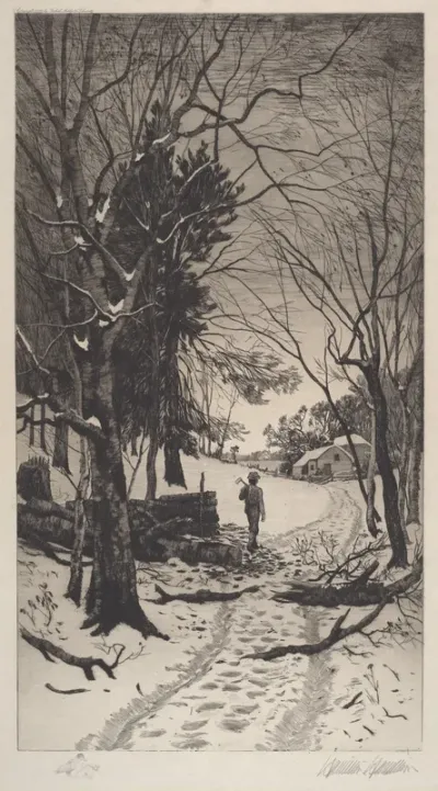 Untitled (Winter Landscape)