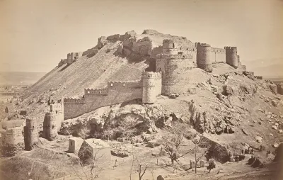 Upper Bala Hissar, from West