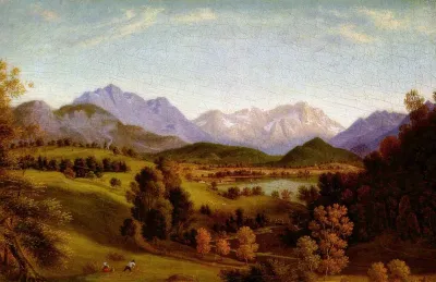 Upper Bavarian foothills of the Alps
