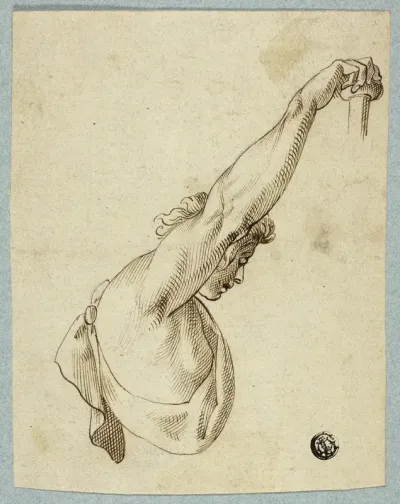 Upper Torso with Upstretched Arms