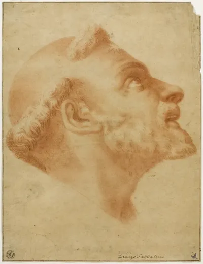 Upturned Head of Saint Dominic