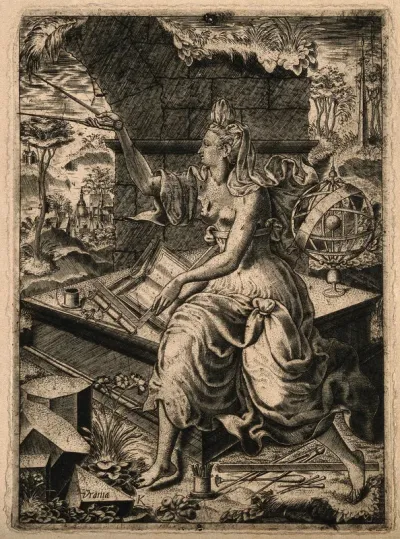 Urania, the muse of astronomy
