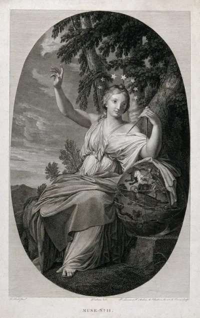 Urania, the muse of astronomy