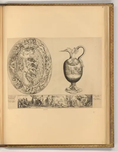 Urteil des Paris und Geburt der Venus (Dekor)