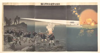 Use of Electricity during the Siege of Pyongyang