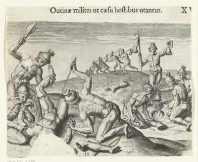 Utina martelen hun gevangenen