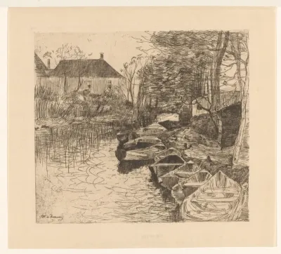 Vaart met roeiboten