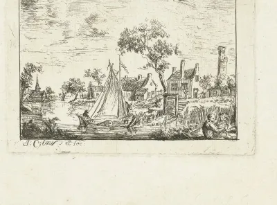 Vaart met zeilboot