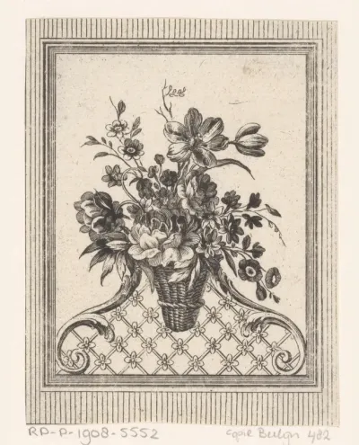 Vaas met bloemen