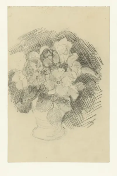 Vaas met bloemen