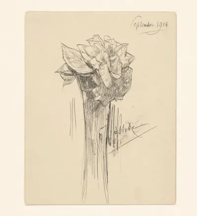 Vaas met bloemen