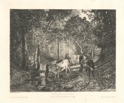 Vaches sous Bois (Cattle in the Forest)