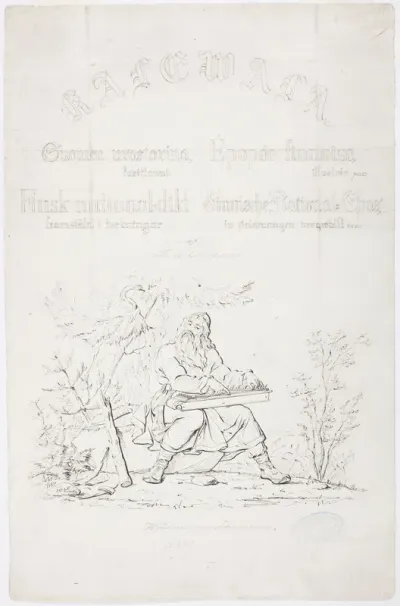 Väinämöinen Tunes his Kantele
