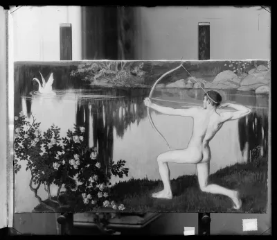 Väinö Blomstedt: "Arkadiassa" n. vuodelta 1898