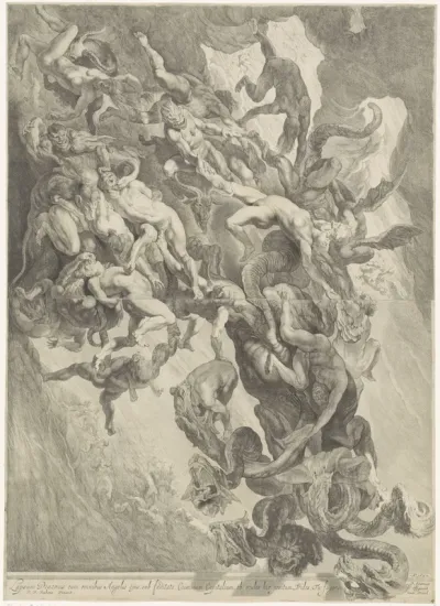 Val van de verdoemden
