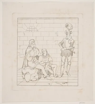 Valdemar Sejr og hans sønner i fængslet
