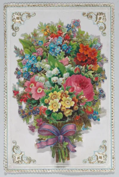 Valentine - Mechanical bouquet, Bride and Groom