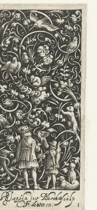 Valkenier en page