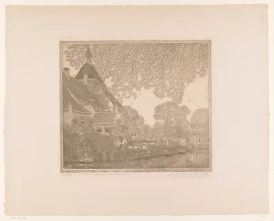 Vallende bladeren. Amersfoort