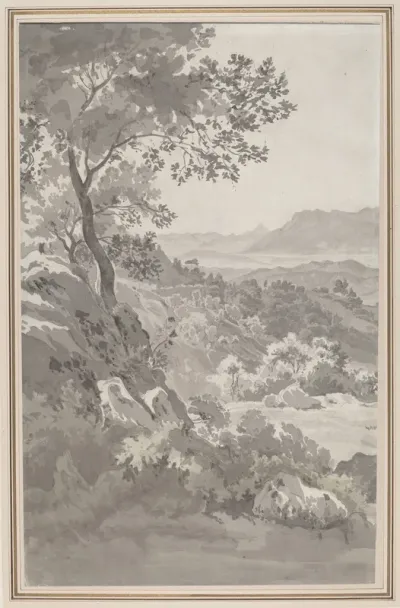 Valley in the Italian Campagna